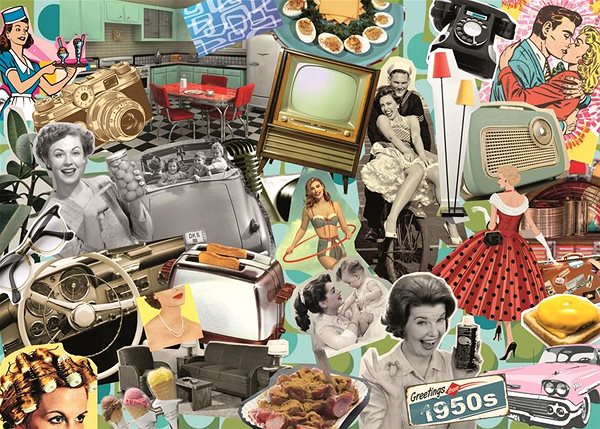 Ravensburger 120006183 The 50s puzzle