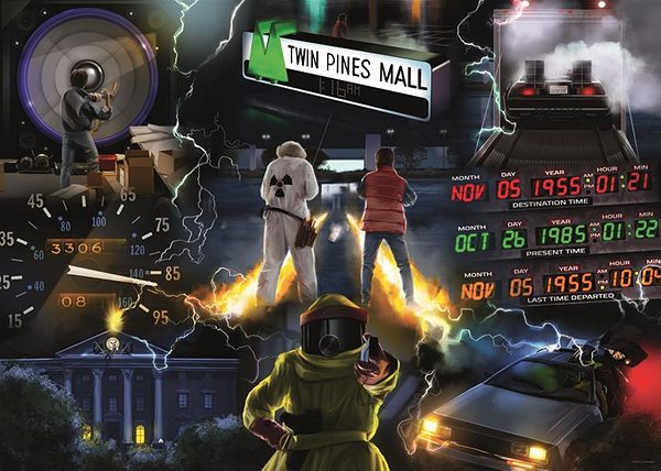 Ravensburger 120002789 Back to the Future puzzle.