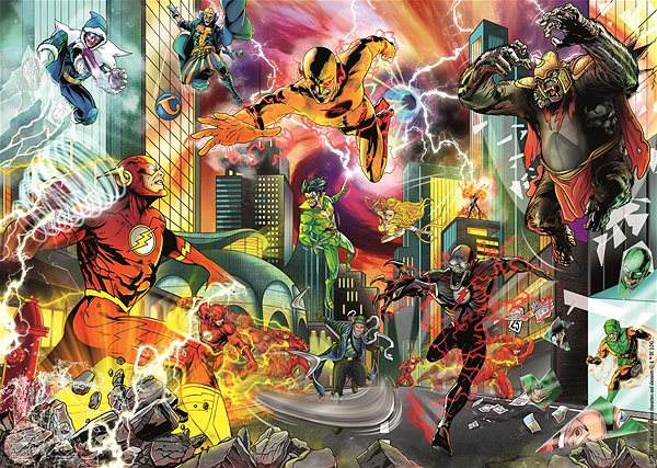 Ravensburger 120007487 DC Comics: Flash puzzle.