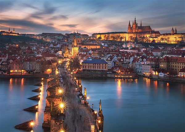 Ravensburger 120006749 Czech Collection: Prague at Night puzzle.