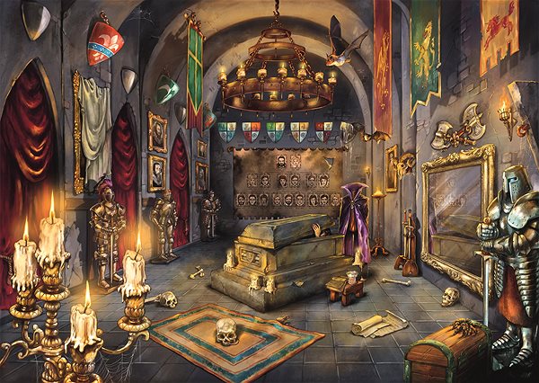 Ravensburger 120007876 Vampire's Castle puzzle.