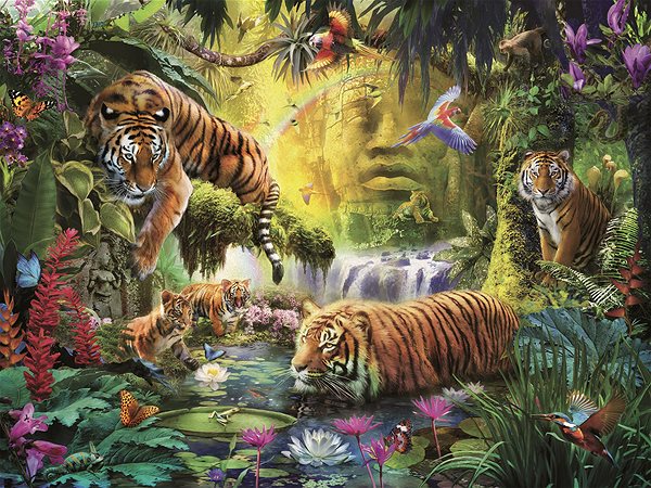 Ravensburger 120006961 Calm Tiger puzzle.