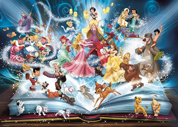 Ravensburger 120007104 Disney: Fairytale Book puzzle.