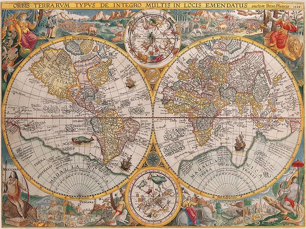 Ravensburger 120007166 Historical map puzzle.