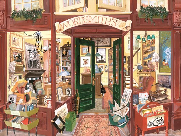 Ravensburger 120007289 Bookshop puzzle
