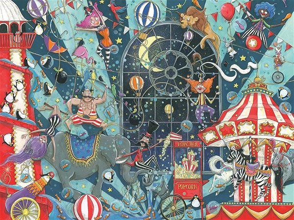 Ravensburger 120007975 Welcome to the Circus puzzle.