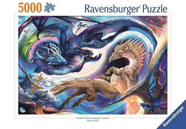Ravensburger 120008132 Dragons - day and night puzzle.