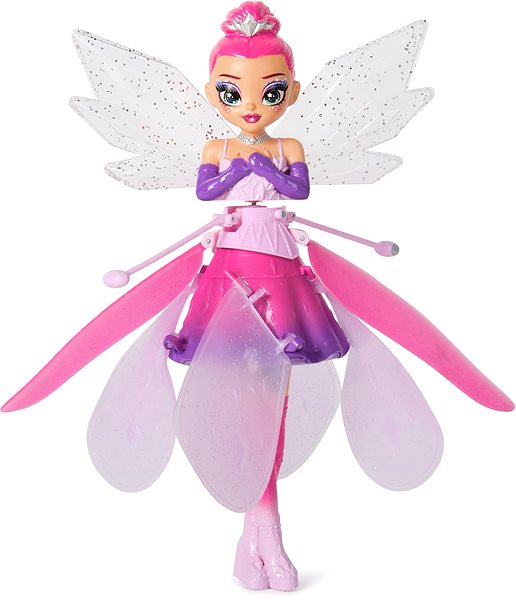 Figure Hatchimals Crystal Flyer Flying Doll ...