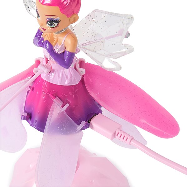 Figure Hatchimals Crystal Flyer Flying Doll ...