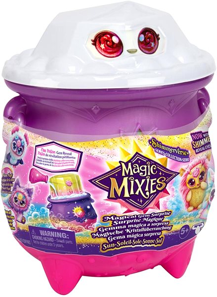Plush Magic Mixies Pink Nap.