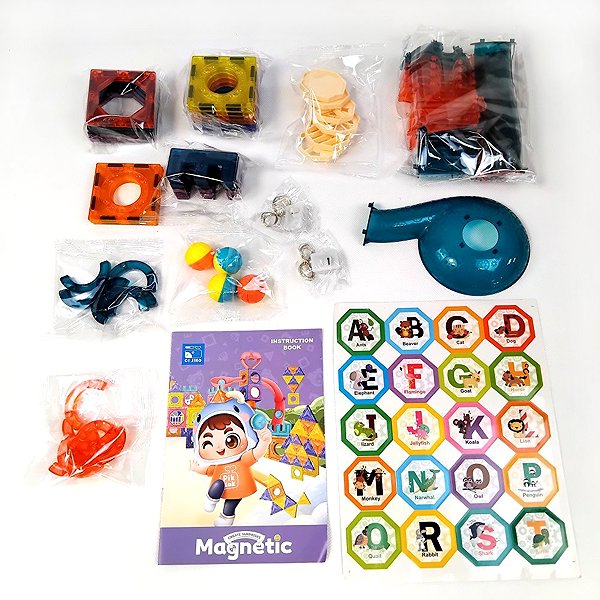 Bavytoy Magnetic Construction Set Battlements 56pcs.