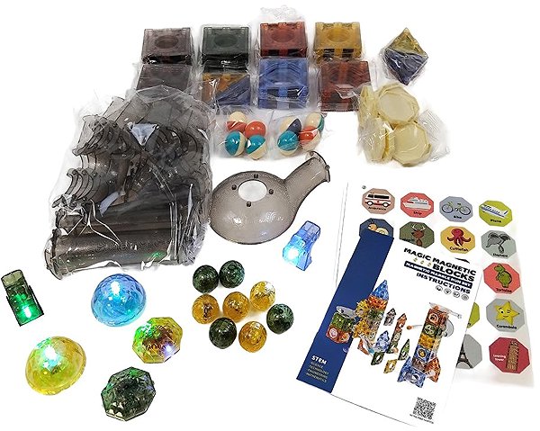 Building Set Bavytoy Magnetic Set Tower Maxi 105 pieces ...