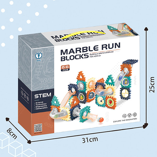 Bavytoy Marble run building set 66 pcs.