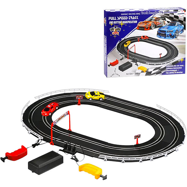 Mamido Racing Slot Car Track with Cars MT1568.