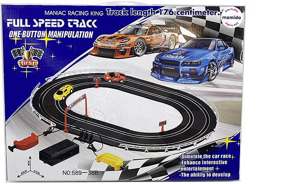 Mamido Racing Slot Car Track with Cars MT1568.