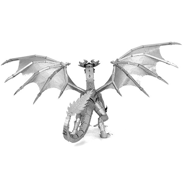 3D puzzle Metal Earth Luxusná oceľová stavebnica Dragon ...