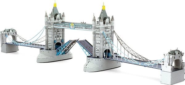 3D puzzle Metal Earth Luxusná oceľová stavebnica London Tower Bridge ...