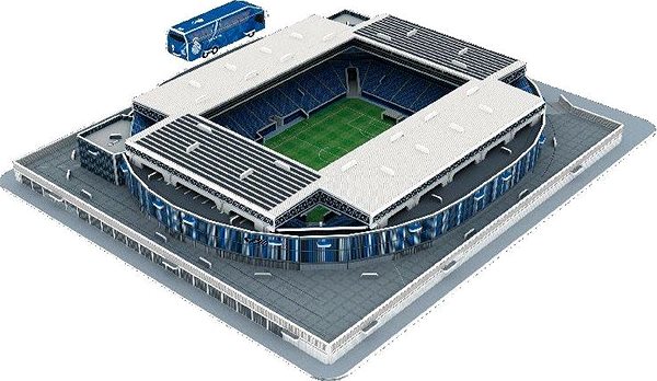 3D puzzle 3D Puzzle Stadium 3D puzzle Stadion Stage Front – RCD Espanyol de Barcelona ...