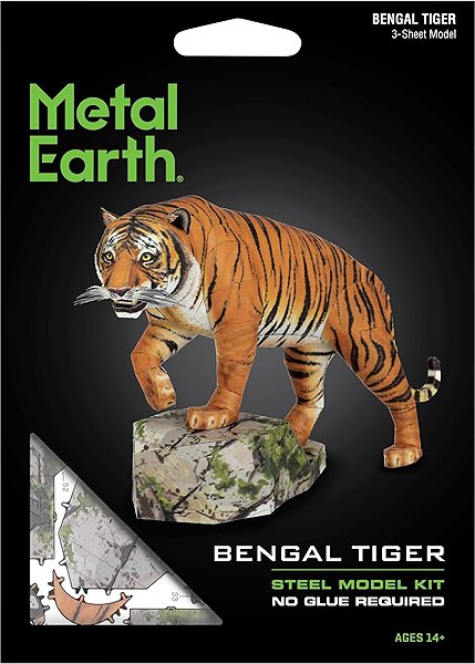 3D Puzzle Metal Earth 3D puzzle Bengal Tiger ...