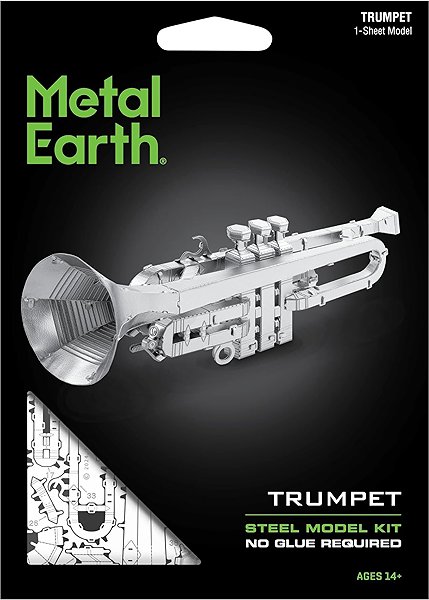 3D Puzzle Metal Earth 3D Puzzle Trumpet ...