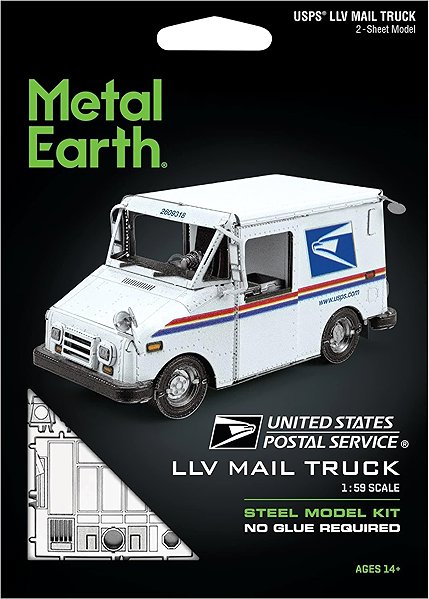 3D Puzzle Metal Earth 3D puzzle USPS LLV ...