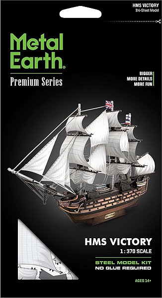 3D Puzzle Metal Earth 3D puzzle Premium Series: sailing ship HMS Victory ...