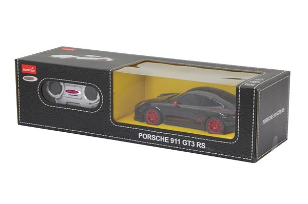 Távirányítós autó Jamara Porsche GT3 RS 1:24 black 40MHz Csomagolás/doboz