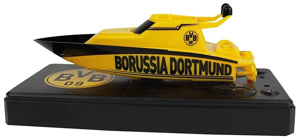 RC loď na ovládanie Siva Borussia Dortmund BVB Mini Racing Yacht RTR set ...