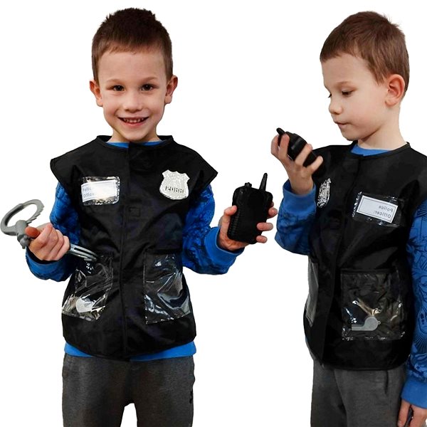 Costume Knoki Carnival policeman costume.