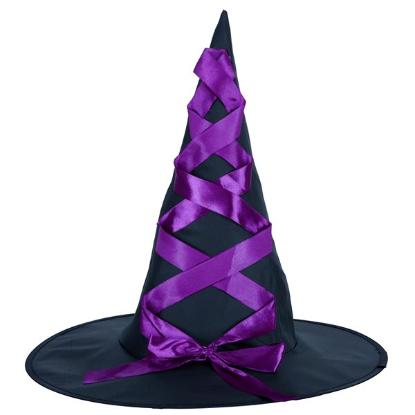 Costume Knoki Carnival witch costume purple .