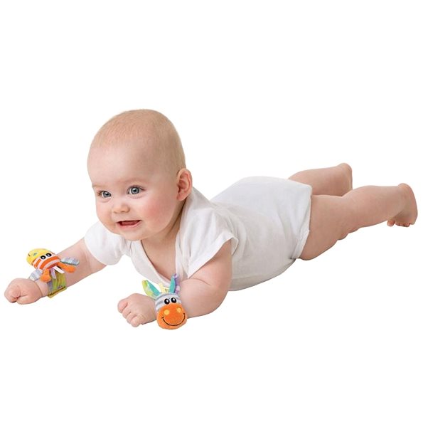 Chrastítko Playgro Chrastící náramek assort ...