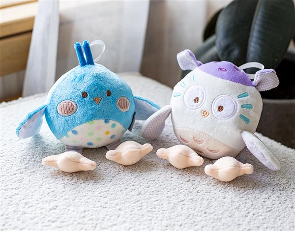 ELFIKI Eco Friendly Softies Pipo the Bird plush toy.