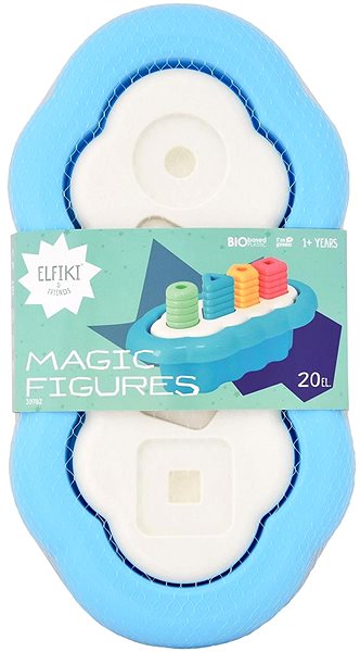 ELFIKI Bio Plast Magic Shapes Motor Skills Sorter, 20 pcs.