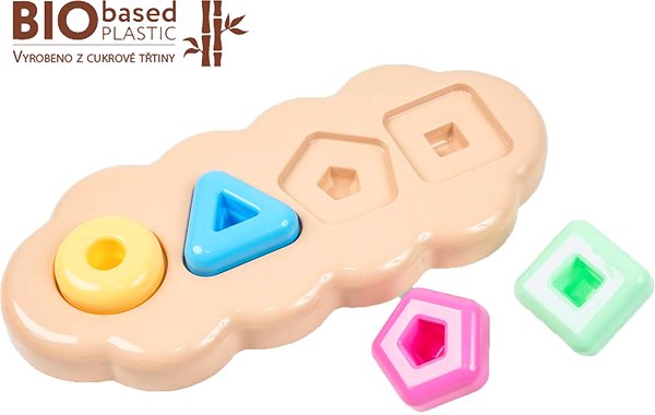 ELFIKI Bio Plastic Motor Skills Magic Shapes Sorter.