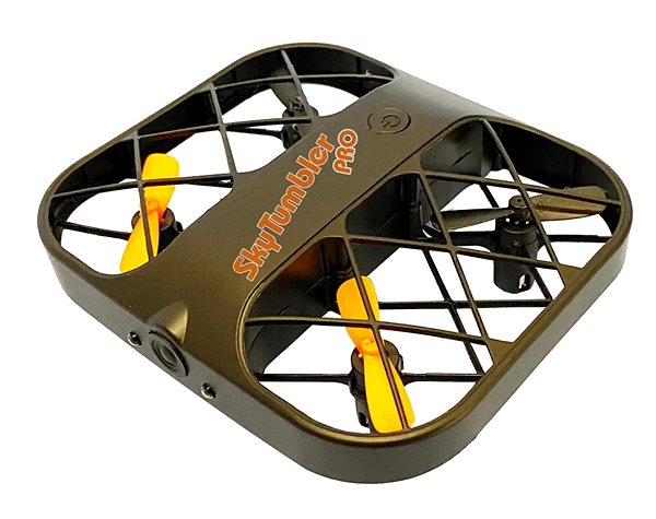 Dron DF models SkyTumbler Pro v ochrannej klietke s LED osvetlením, autoštart, autopristátie ...