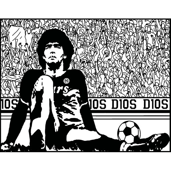 colouring page colourvelvet Velvet picture Footballer .
