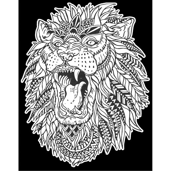 colouring page colourvelvet Velvet picture of the Lion King .