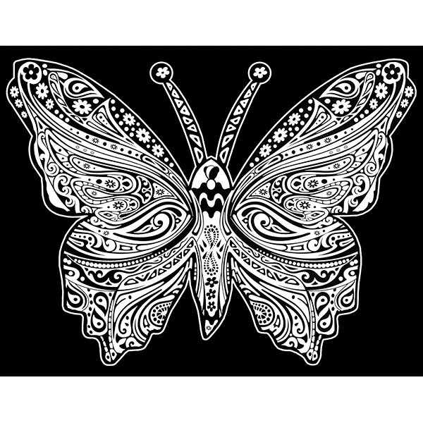 colourvelvet Velvet Picture Butterfly colouring pages .