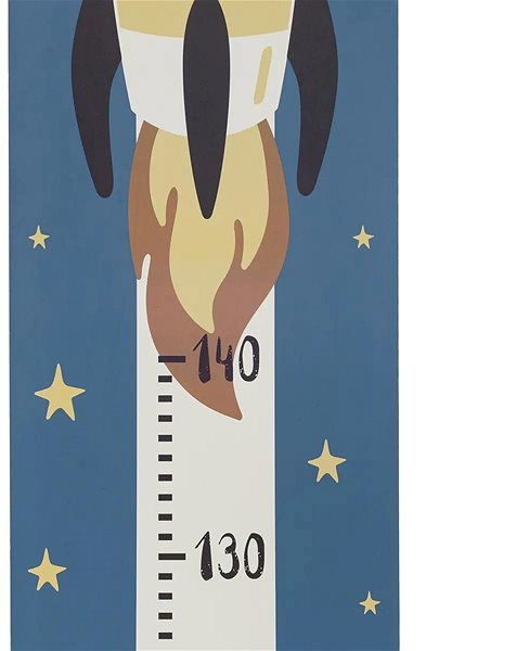 Detský meter na stenu ATMOSPHERA Detský meter na stenu modrý 140 cm ...