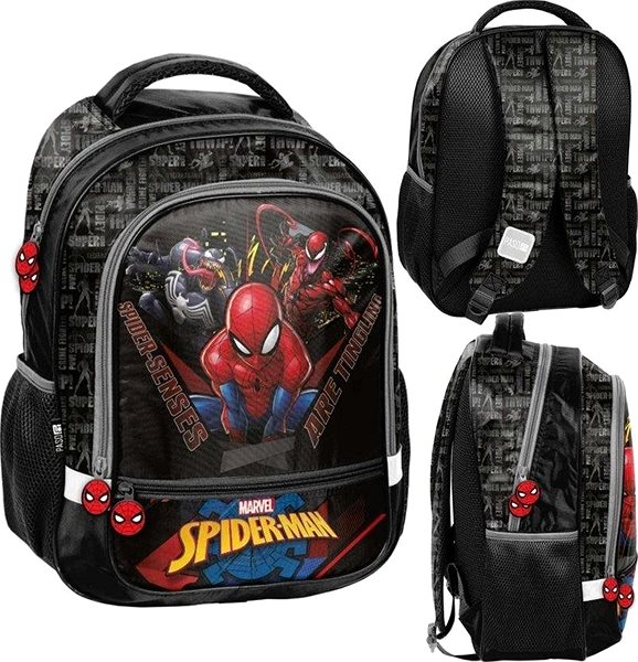 School Backpack PASO Spider Man SAP22NN-260 ...