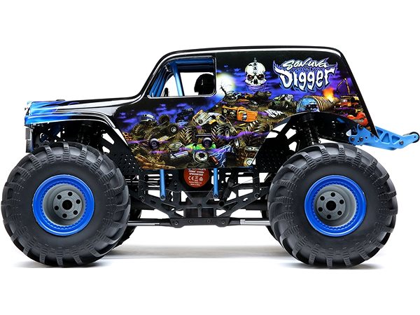 Távirányítós autó Losi LMT Monster Truck 1:8 4WD RTR Son Uva Digger ...