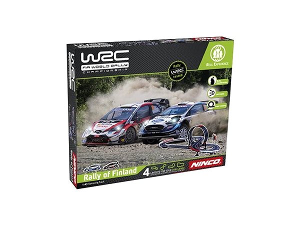 Autópálya játék WRC Rally of Finland 1:43 Csomagolás/doboz