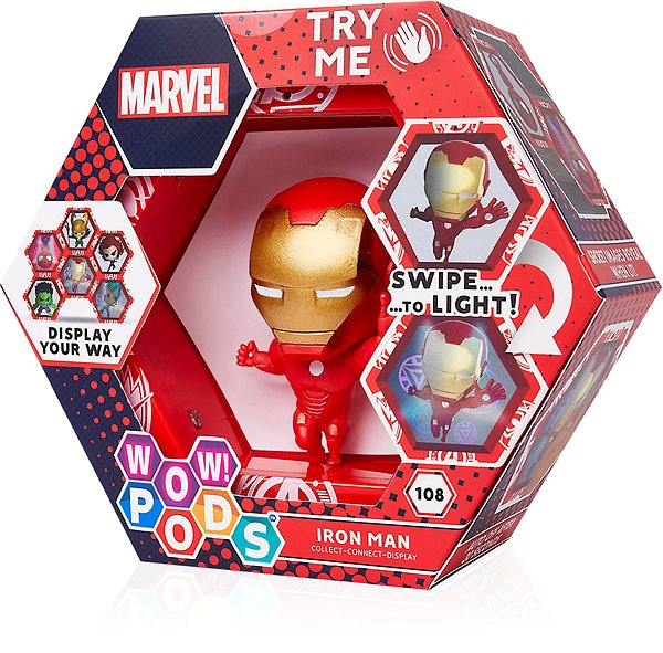 Figura WOW POD, Marvel - Ironman Csomagolás/doboz