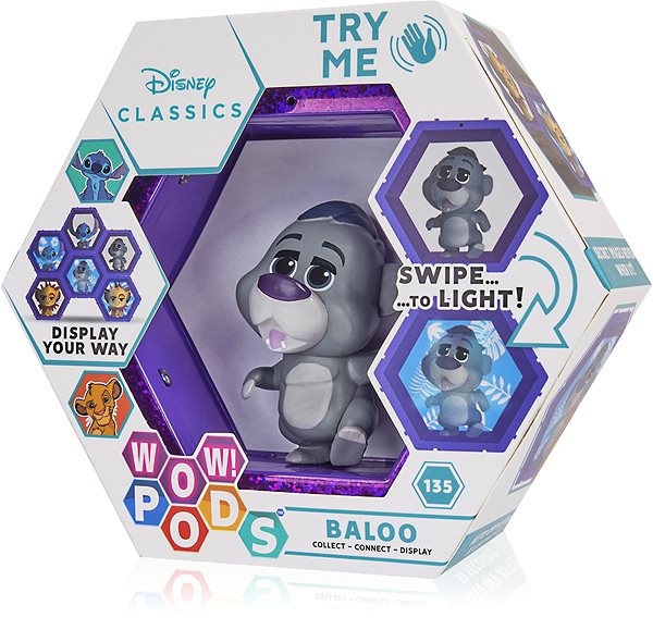 Figure WOW POD, Disney Classic - Baloo Packaging/box