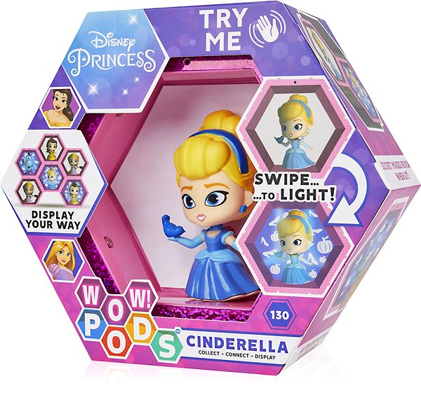 Figure WOW POD, Disney Princesses - Cinderella Packaging/box