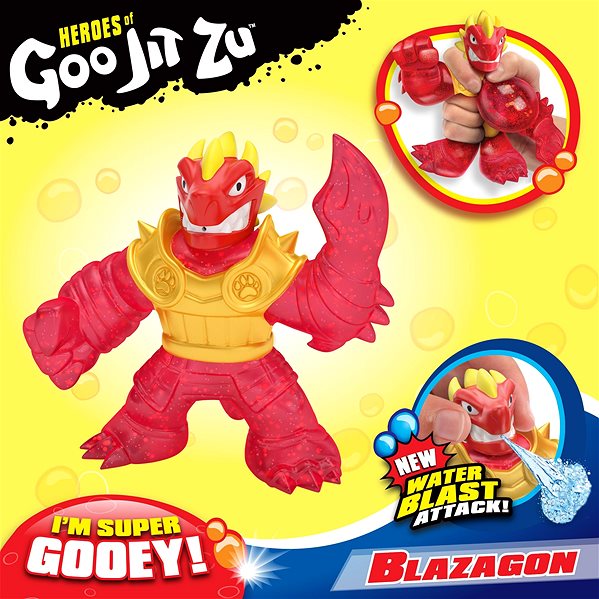 Figure Goo Jit Zu Dragon figurine series 2 Features/technology