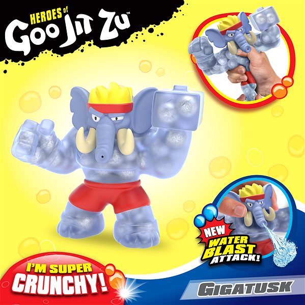 Figure Goo Jit Zu Figurine Elephant Series 2 Features/technology