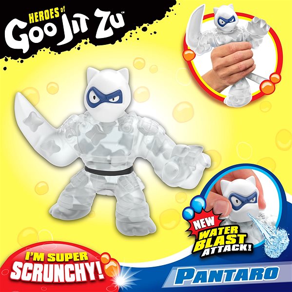 Figure Goo Jit Zu figurine Panther series 2 Features/technology