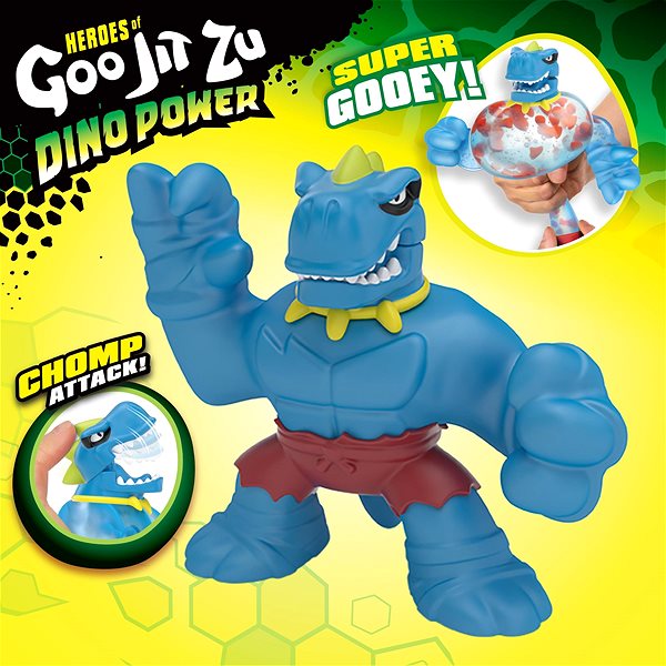 Figure Goo Jit Zu figurine T-Rex series 3 Features/technology