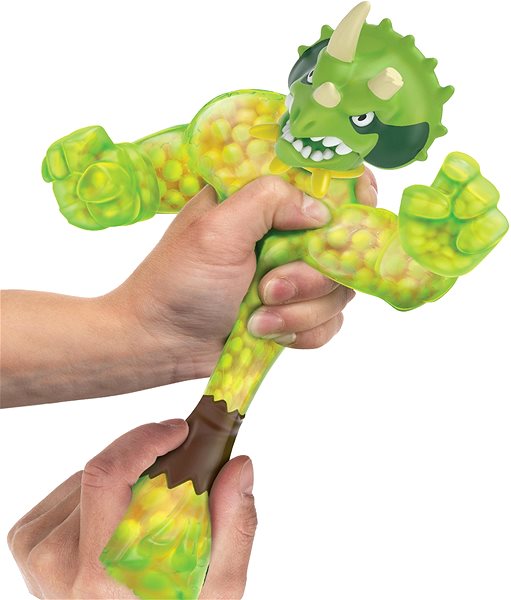 Figure Goo Jit Zu figurine Triceratops series 3 Lifestyle